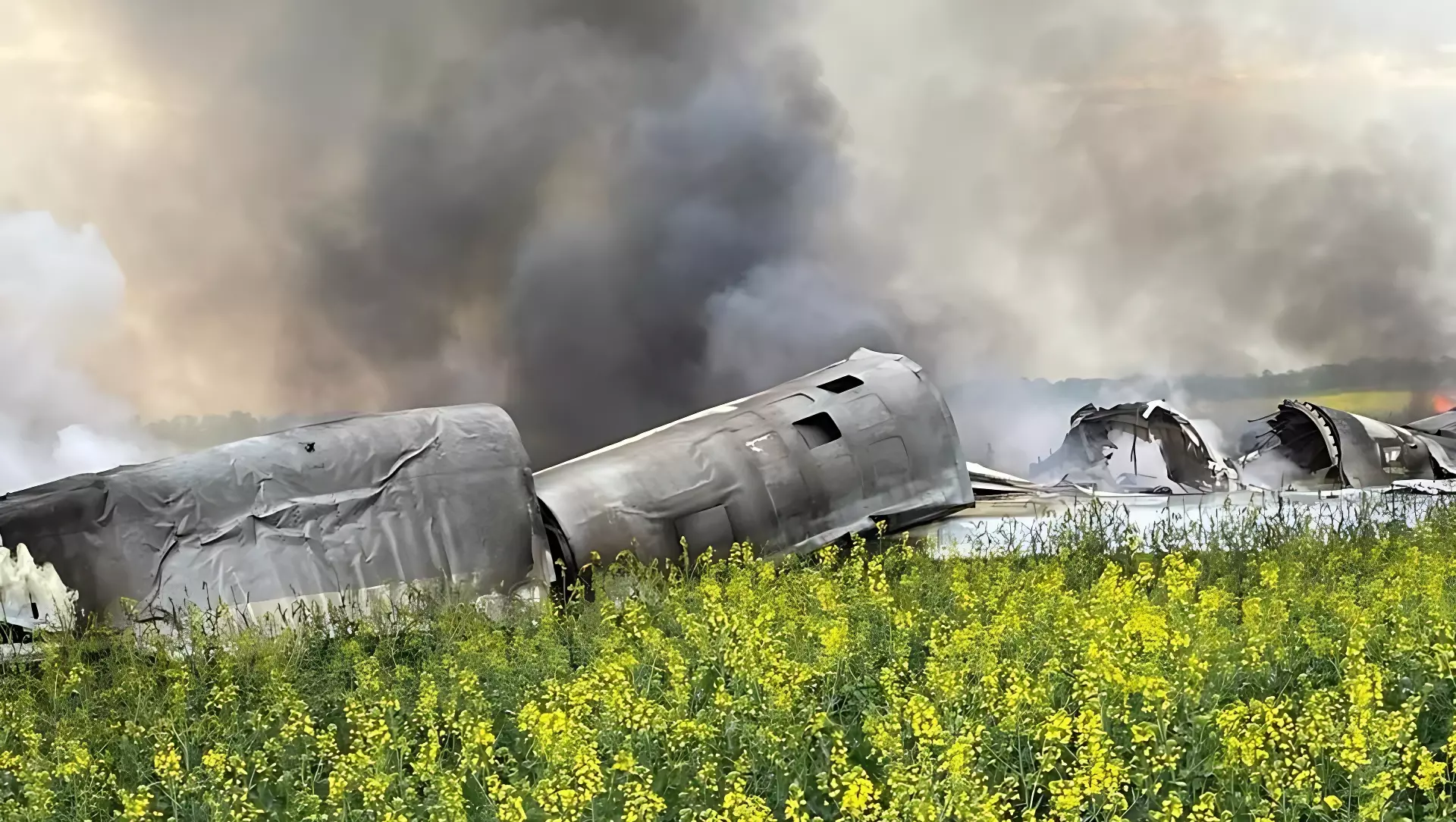 Самолет потерпел крушение на Ставрополье